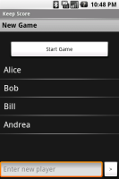 Keep Score Screenshot